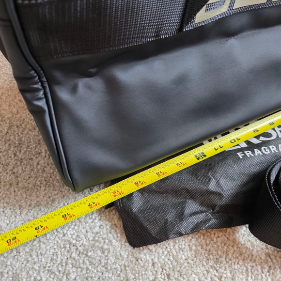 Versace Black Travel Duffle Gym with Red Interior - Picture 4 of 11